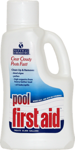 NATURAL CHEMISTRY POOL FIRST- 2L AID 2L/67.7oz #03122